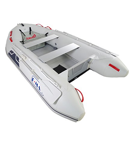 E-MAX-Inflatable-Boat-Valmex-PVC-Recreational-Fishing-Boat-9-Feet-8-Inch-Rowing-Boats-with-Foldable-Aluminum-Floor