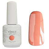 Eleacc 15ml Soak Off UV LED Lamp Colors Gel Nail Polish Nail Art Gelpolsih Base Top Coat (1057)