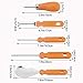 Elmchee Halloween Pumpkin Carving Tools, Halloween Jack-O-Lanterns 13 Piece Professional pumpkin cutting supplies tools Kit stainless steel lengthening and thickening