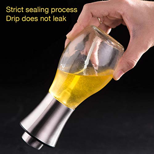 Olive Oil Sprayer for Cooking, 200ml, BBQ Cooking Spray Bottle, Glass Atomizer/Sprayer Mister Bottle for Grill Oil, Vinegar, Cooking Oil, Vegetable Oil, Sesame Oil, Canola Oil - Thumbnail 5