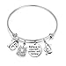 MAOFAED 21st Birthday Bracelet 13th Sweet 16 18th Inspiration Birthday Gift Believe in Yourself Anniversary Jewelry (B-16th)