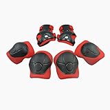 Child Protective Gear Set Physport Cycling Knee Pads and Elbow Pads with Wrist Guards for Cycling Skateboard Scooter Bmx Bike and Other Outdoor Sports Activities
