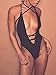 MOPOOGOSS Womens Sexy Deep V Neck High Waist Multi-Way Bandage One Piece Swimsuits Swimwear