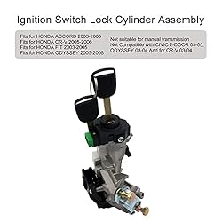 Ignition Switch Lock Cylinder Assembly Fits for