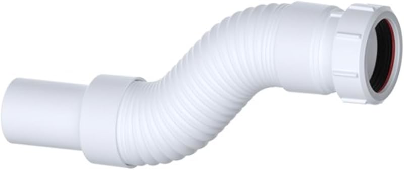 PlumbEZ 1½ in Flexible Waste Pipe Connector 40mm Compression x Spigot