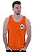 Ball Z Gokus Kanji Uniform Symbol Dragon Tank Top Orange