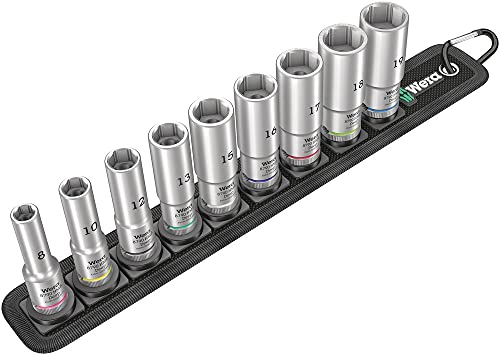 Wera Belt B Deep Socket Set