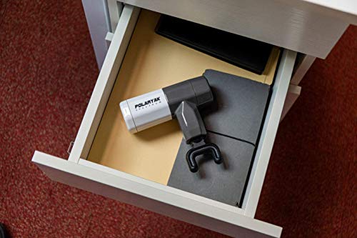 Muscle Massage Gun - Mini Hand Held Massager, Portable Massage Tool, Deep Tissue Percussion Cordless Massager – with 4 Heads for Different Muscle Groups POLARYAK - Spectrum