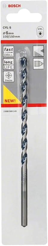 Bosch CYL-5 Concrete Drill Bit 6 x 150 mm Robust Line
