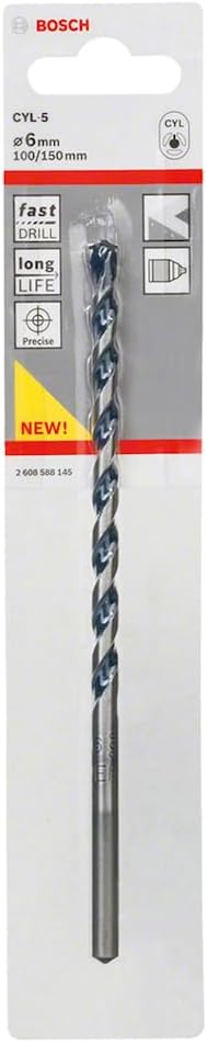 Bosch CYL-5 Concrete Drill Bit 6 x 150 mm Robust Line