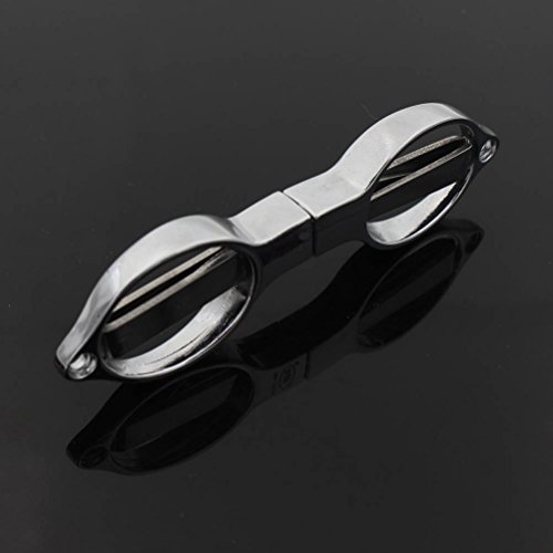 Liangery Travelling Folding Scissors Portable Tool Mini Stainless Steel Stretch Cutter