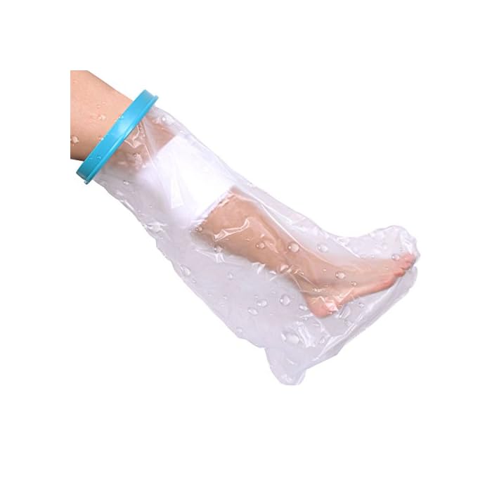 Buy Waterproof Cast Cover Lower Leg, Lightweight Reusable Cast Cover