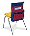 Pacon Pocket Chart, Chair Storage, Blue & Red, 18-1/2