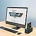 Inateck USB 3.0 Hard Drives Docking Station for 2.5 Inch and 3.5 Inch HDD SSD SATA I/II/III, Support UASP and 10TB Drives, Optimized for Ssd(Fd1003)