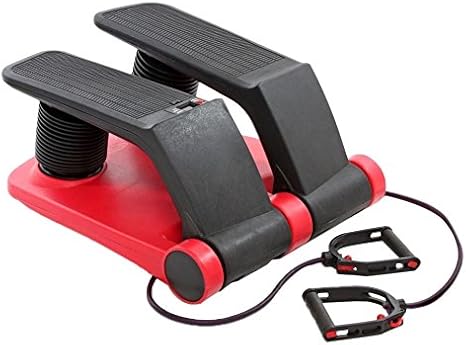 Fitness House Stepper FH Climber con Tensores, Negro y Rojo ...