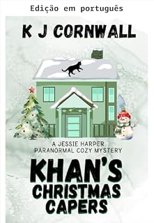 Livro As travessuras de Natal de Khan (Um mistério paranormal aconchegante de Jessie Harper Livro 2)