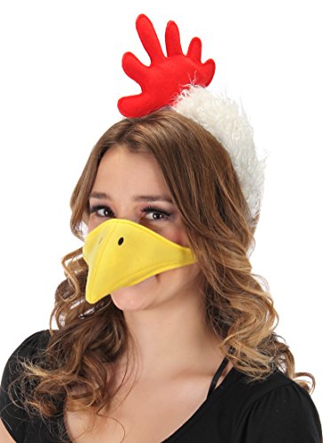 elope Chicken Costume Plush Headband and Beak Kit - //coolthings.us