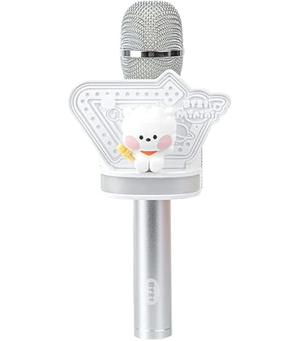 Amazon.com: BT21 Micrófono y altavoz inalámbricos Bluetooth Minini