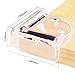 20 Pack Baby Safety Corner Guards Clear - CrazyLynX Smile Table Corner Guards Bumpers Protectors - Rubber Child Proofing Anti-Collision Safety Corner Protector for Desk Bed Cupboard Furniture Edge