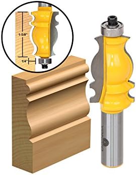 Yonico 16131 1-5/8-Inch Architectural Molding Router Bit 1/2-Inch Shank, 1" x 3-1/2" - Image 3