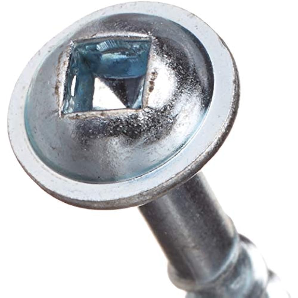 SMLC1255000 1/4Inch Pocket Screws, 8 Coarse, Washer Head, 5000Pack