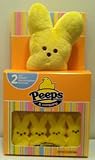 Peeps 8 Count with Plush Bunny (Blue)