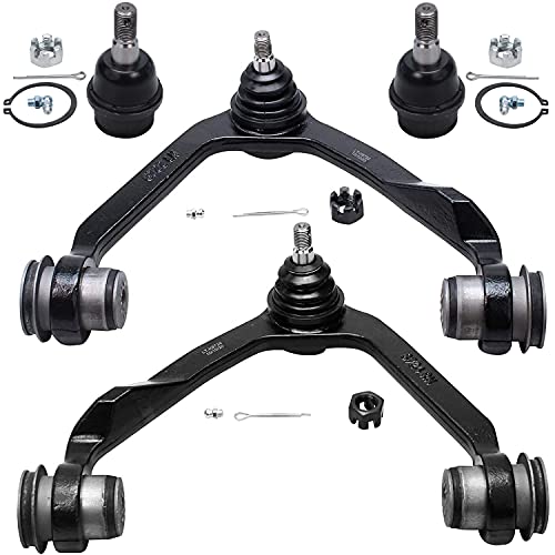 Detroit Axle 2WD Front Upper Control Arms w/Ball Joints + Sway Bars