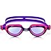 Swim Goggles for Kids, ZIONOR K2 Silicone Swimming Goggle Anti-fog Lens TPR Nose Bridges UV Protection Waterproof Latex-free Comfortable Adjustable Dual Straps for Youth Teenage Boys Girls
