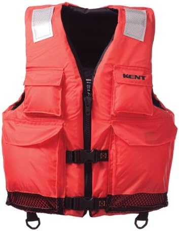 Absolute Outdoor Kent Elite Dual Size Commercial Life Vest - Persons Over 90-Pounds