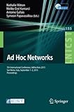 Image de Ad Hoc Networks: 7th International Conference, AdHocHets 2015, San Remo, Italy, September 1-2, 2015. Proceedings (Lecture Notes of the Institute for .