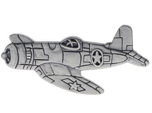 Sujak Military Items Vought F4U Corsair Fighter (Pewter) Hat or Lapel Pin Hon15151