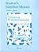 Student's Solutions Manual for Thinking Mathematically, 5th Edition