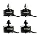 HOBBYMATE FPV Racing Quadcopter Motor ESC Combo - 2 Pairs CW CCW 2204 2300KV Plus 4 PCS BLHeli 15A ESC, Support 2-4S