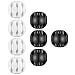 Self Adhesive, Sticky Back Coins Self Adhesive by AGPTEK for Home/Office, White & Black
