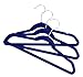 TQVAI Kids Velvet Hangers Non Slip Space Saver - Navy Blue - 30 Pack