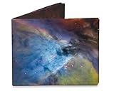Dynomighty Men's Orion Galaxy Bifold Mighty Wallet, Multi-Color