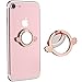 ICHECKEY Finger Ring Stand 360° Rotation Cell Phone Ring Stand Holder Grip Kickstand Universal Mobile Phone Ring for iPhone 7 7 Plus 6S 6, Samsung Galaxy S6 S7 S8 S8 Plus, Note, LG (Rose Gold)