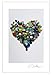Love - Sea Glass Hearts Postcard Prints. Variety Pack Number Three. 2 Each of 5. 4x6 Best for Birthday Cards, Thank You Notes & Invitations. Unique Christmas & Valentine's Day Gifts