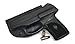 Rounded IWB Holster Fits: Ruger LC9 LC9s LC380 EC9s Holster - RH - Black Kydex - Concealment Express - American Made