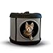 K&H Pet Products Mod Capsule Pet Carrier and Shelter Gray/Black 17 X 17 X 15.5 Inches