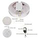 Toughsty 16GB 1080P HD Home Security Camera Recorder Smoke Detector Fire Alarm Hidden Spy Cam Motion Activated 24 Hour Surveillance