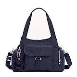 Kipling Luggage Fairfax Shoulder Bag with Removable Strap, True Blue, One Size