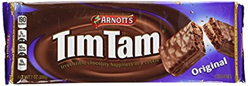 Arnott's Tim Tam Original Chocolate Biscuits 200g - Irresistible Chocolaty Happiness In a Biscuit, TIMTAM