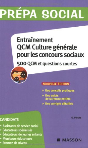 Entraînement QCM de culture générale pour les concours sociaux