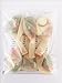 StarParty 12 inch Christmas Confetti Balloons for Party Decoration (Pack Of 6)