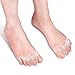 Gel Toe Separator Toe Spacers Toe Stretchers for Men and Women Easy Wear in Shoes, Quickly Alleviating Pain After Yoga and Sports Activities (Toe Separators)