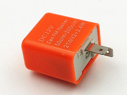 2 Pin Relay FIX Fast/No Flashing Flasher For Harley Honda Kawasaki Suzuki Yamaha Blinker Indicator Flasher Relay Custom