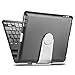 iPad Case, iPad Keyboard Case [NOT for iPad 5, iPad Air, iPad Mini, iPad Pro] New Trent Airbender 1.0 Bluetooth Clamshell iPad Keyboard Case w/ 360 Rotation for iPad 4, iPad 3, iPad 2 ONLY