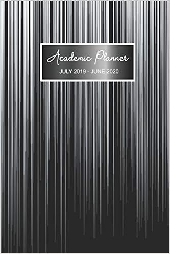 Academic Planner July 19 June Black Silver Cover 12 Month Agenda Calendars With Holidays Daily Weekly Monthly Planner July 19 June 12 Months Calendar July 19 To June Amazon Es Angelica M H Libros En Idiomas Extranjeros