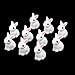 Miniature Dollhouse 10pcs Bonsai Craft Garden Landscape DIY Rabbits Decor